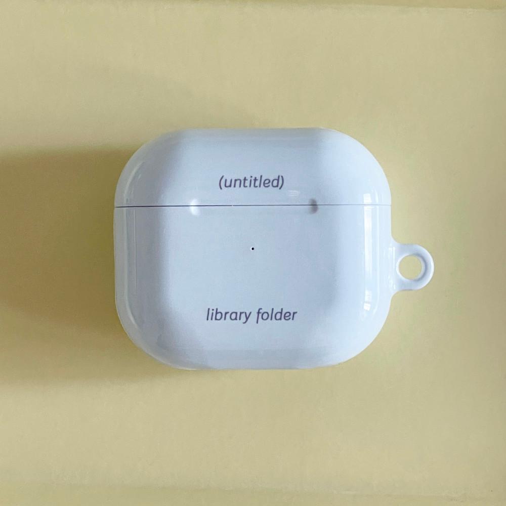 언타이틀 에어팟  에어팟 프로 에어팟 3 유광 케이스