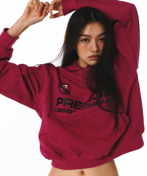 프렌다(PRENDA)  PDC UNIFORM HOODIE MAGENTA - 사이즈 & 후기 | 무신사