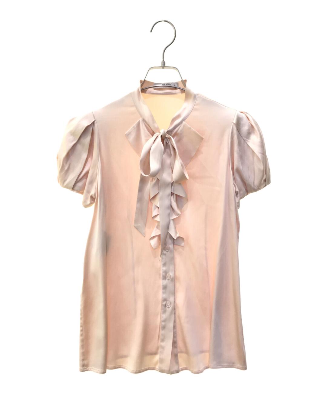 PRADA (プラダ) ボウタイブラウス ベージュ サイズ:38