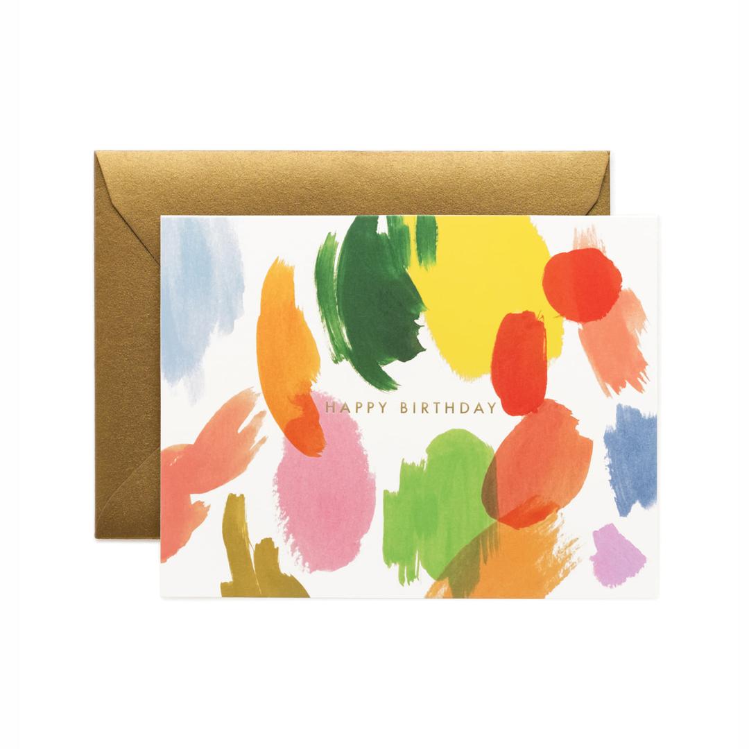 라이플페이퍼 Palette Birthday Card 생일 카드