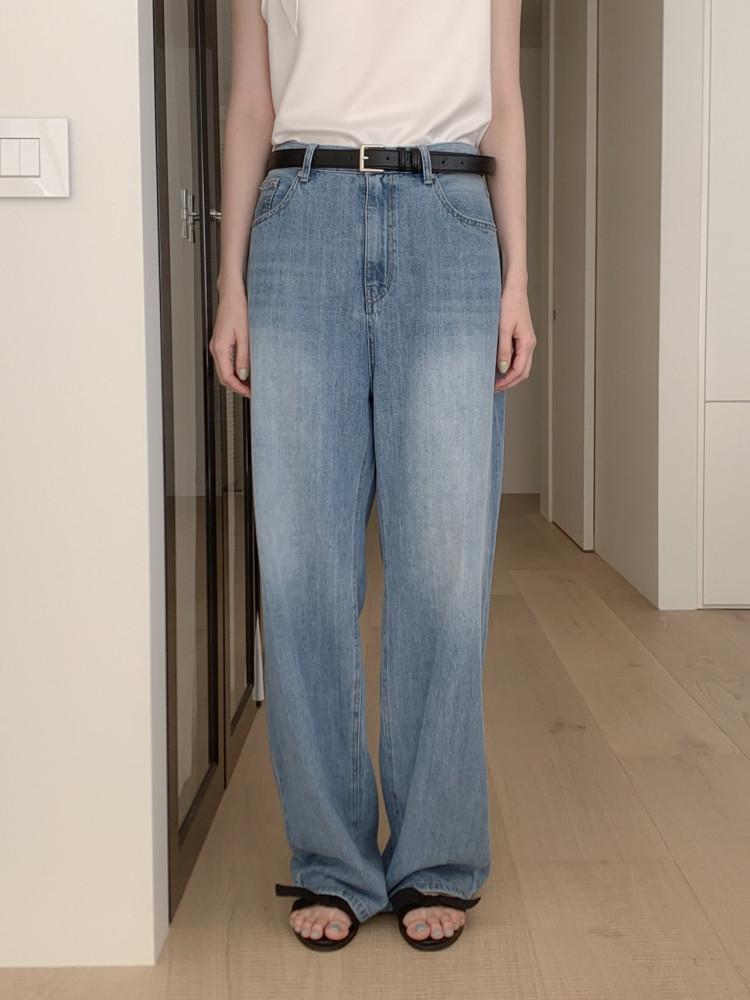 오버클래식 썸머 벙드 데님 (1color)