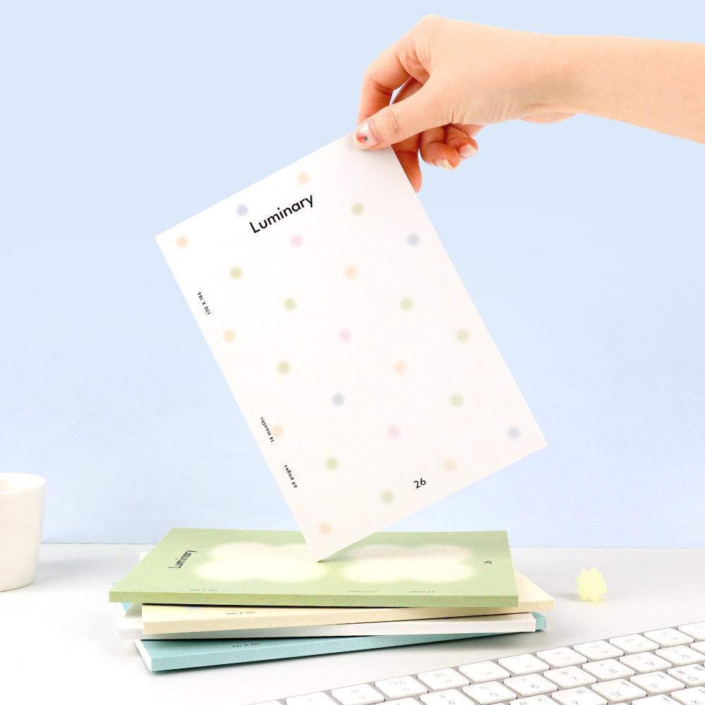 2026 루미너리 먼슬리 다이어리(날짜형)