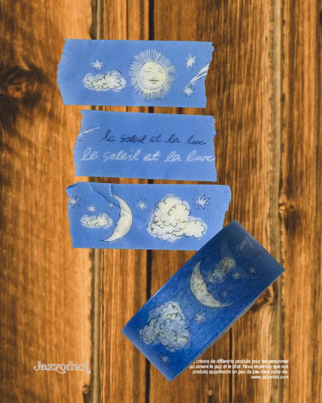 Sun & Moon Masking Tape