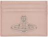 Pink Pearlised Card Holder
