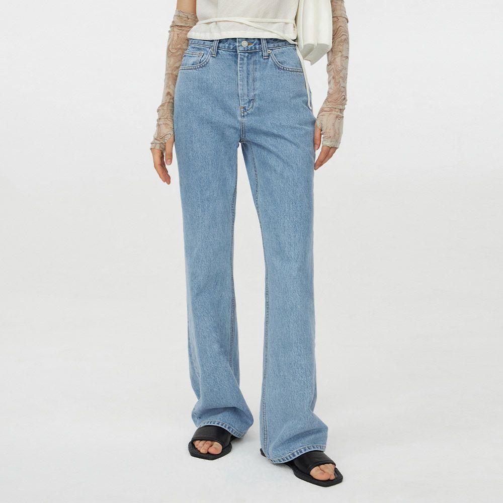 Bootcut Denim Pants (Light Blue)