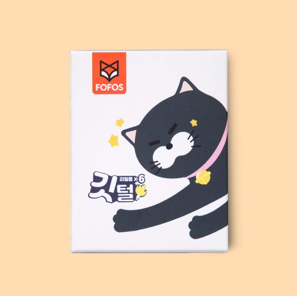 켈리홈데코 포포스 고양이 자동장난감 캣매직박스 깃털 리필6개 고양이장난감 : 켈리홈데코