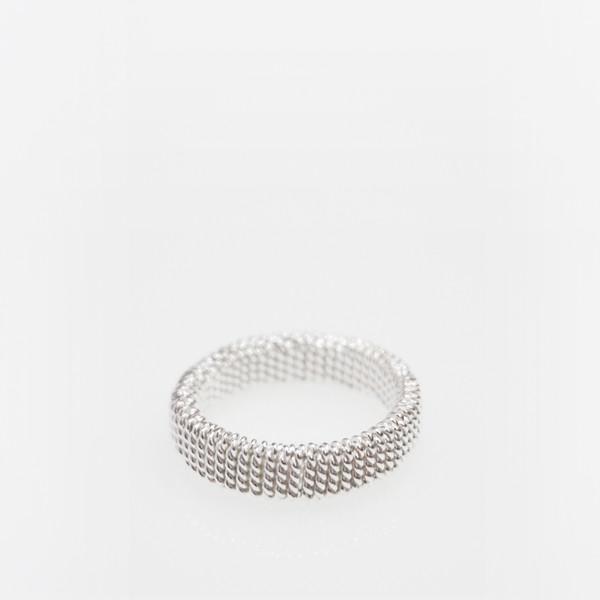 Classic Dot-Line Ring (Silver 925)