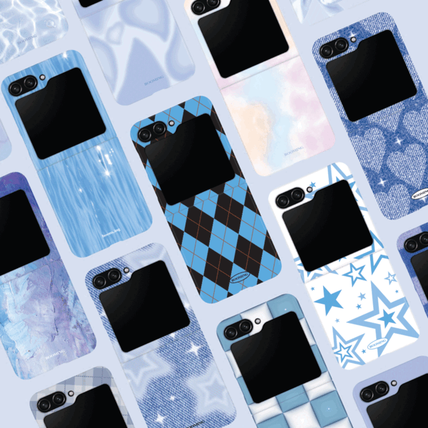 Z플립 슬림하드 블루에디션 모음전