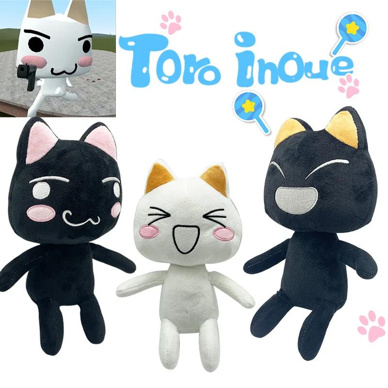 귀여운 토로 이노우에 고양이 장난감, 부드러운 애니메이션 만화 동물 인형 방 장식, 생일 선물, 크리스마스 선물