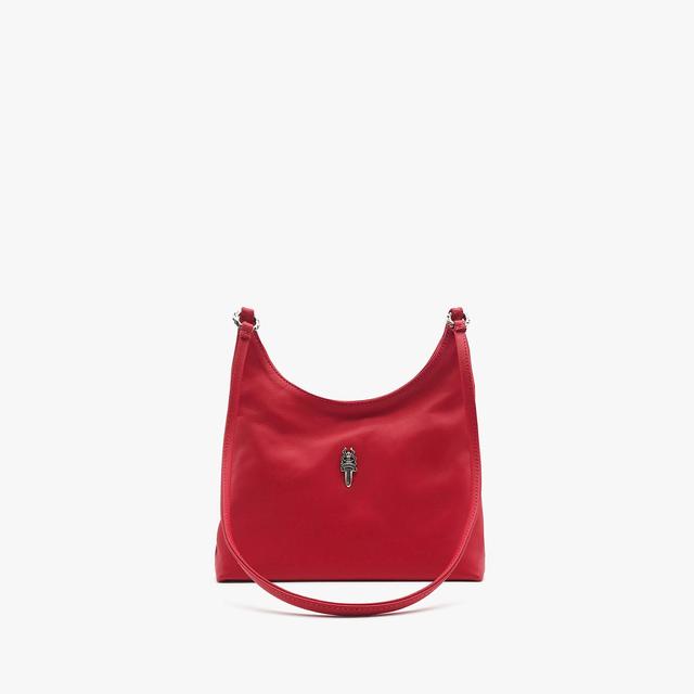 Chrome hearts bowling bag (最終価格) 크롬하츠 Chrome Hearts Leather Cross Patch Blue Mini Bowling Bag