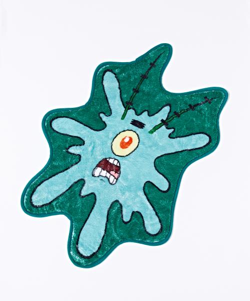 스폰지밥 납작해진 플랑크톤 러그