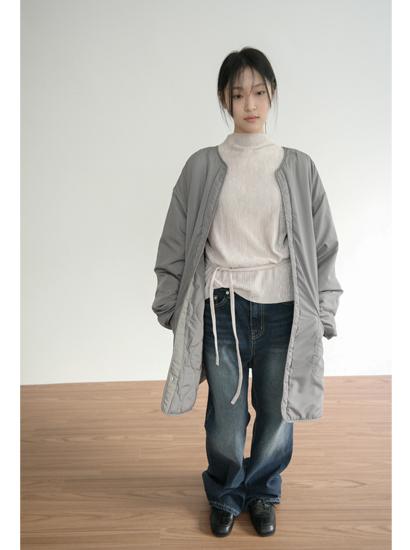 리브드 캣 부츠컷 데님