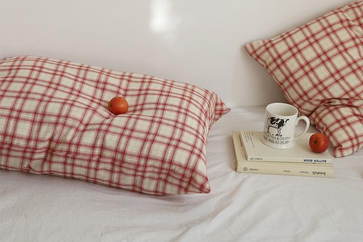 랑데뷰 사만다 체크 베개커버 2colors