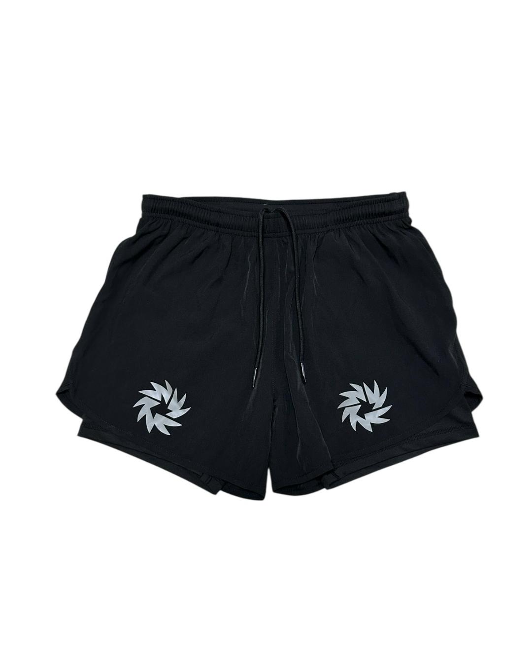 2in1 Windmill Sports Leggings Shorts (gray)