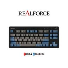 NEW 리얼포스 R3 텐키리스 APC 그레이 블루 토프레 무접점 키보드