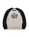 Flower Logo Crewneck - Black