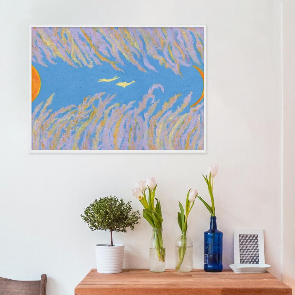 Jean Chung 작가, To the Refuge 포스터