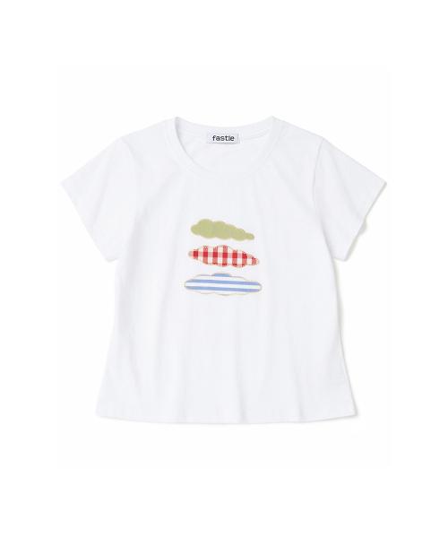Cloud Patch 1/2 Tee White