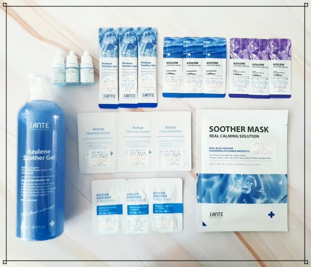 상떼 수더겔 아줄렌수더겔 500ml+25종상떼체험분set