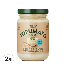 복음자리 고소한 참깨 두부마요네즈, 185g, 2개