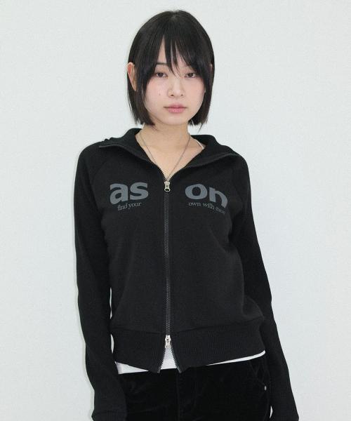 SALT ZIP-UP / BLACK