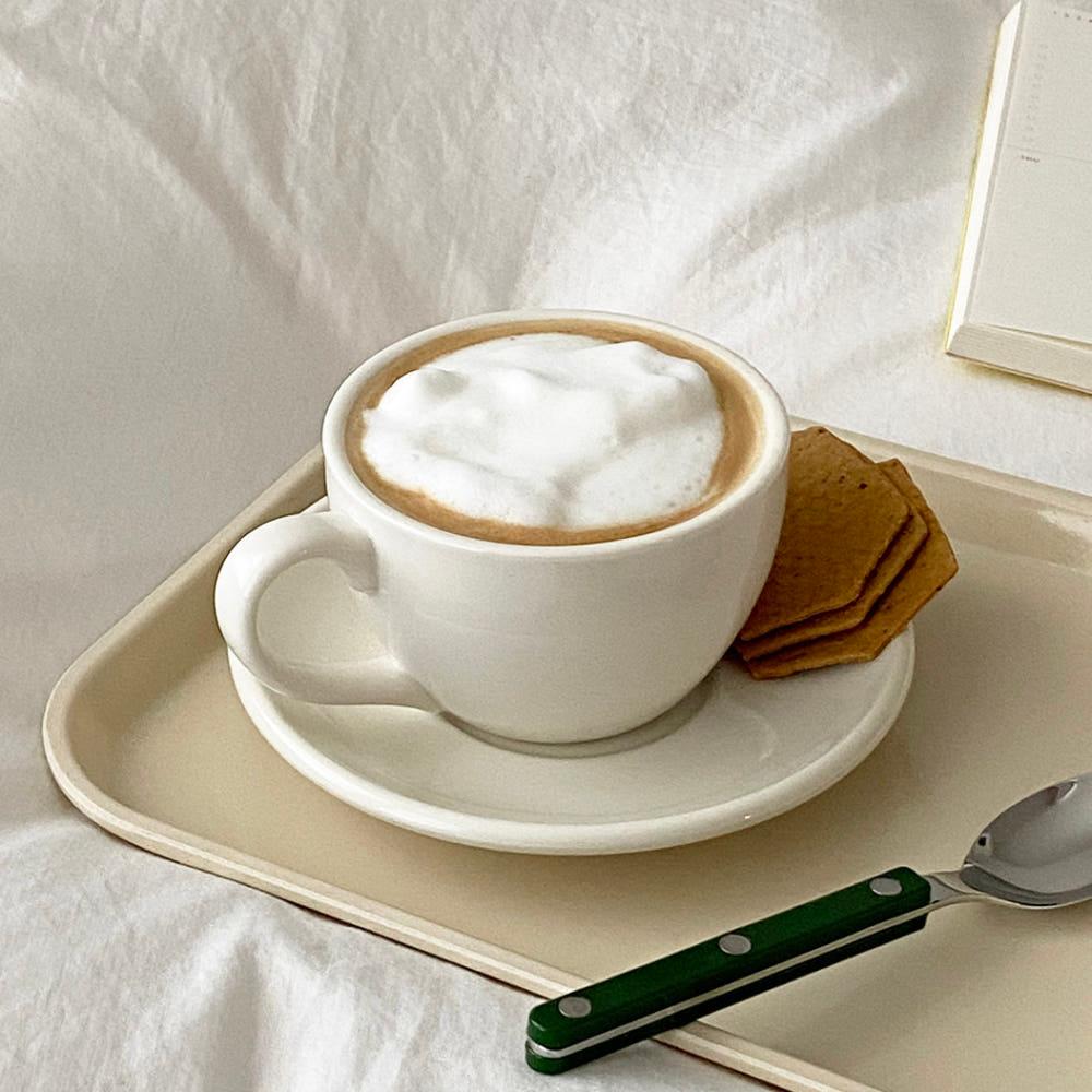 시라쿠스 뉴욕 커피잔 세트 홈카페 카푸치노잔 기본 화이트 찻잔 집들이 선물