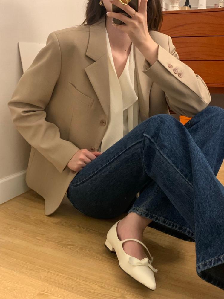 [르벤] 몬즈 자켓 (베이지)