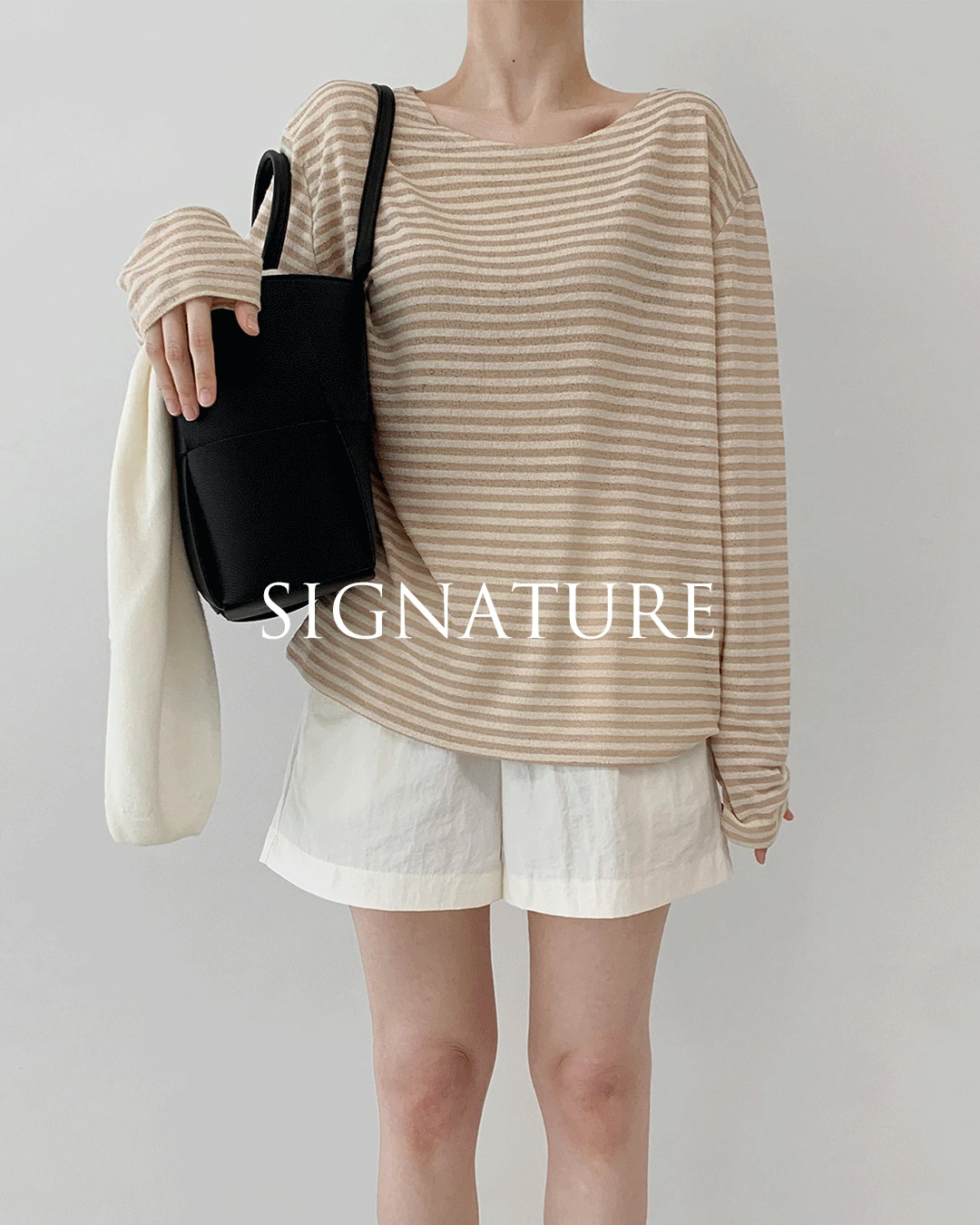 Signature boocle tee