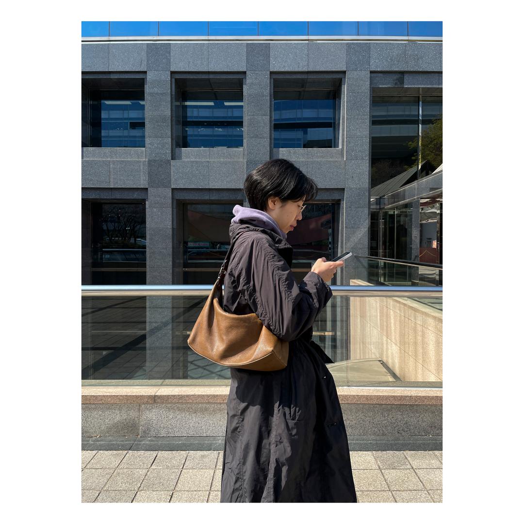 MARGARET HOWELL - Leather Tote Bag (Cocoa)