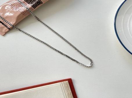 유기견 후원 기부 목걸이 남녀공용 써지컬스틸 베이직 목걸이
