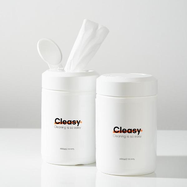 【Cleasy】 클리지 세정 살균 청소티슈 180매입 퓨어네이처