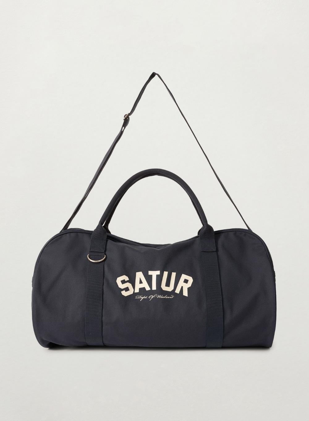 Canvas Big Duffle Bag - Navy