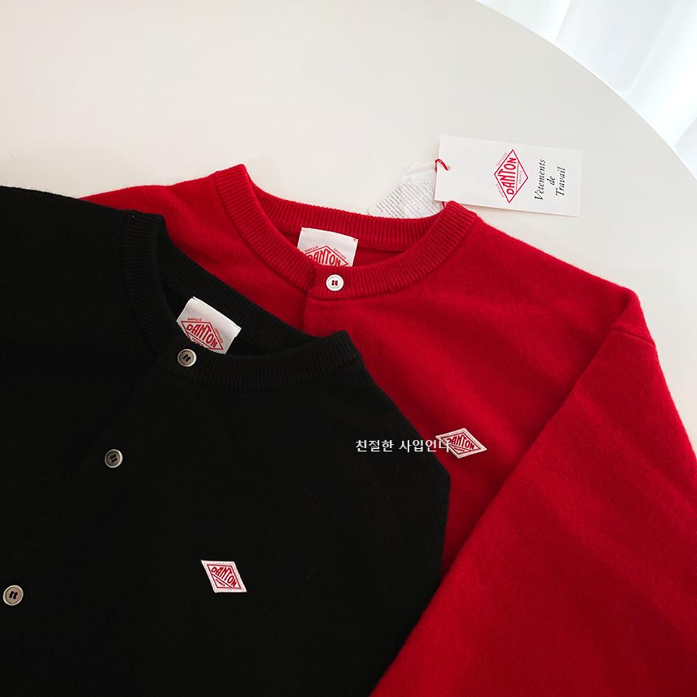 DANTON 단톤 가디건 램스울 니트 가디건 24FW