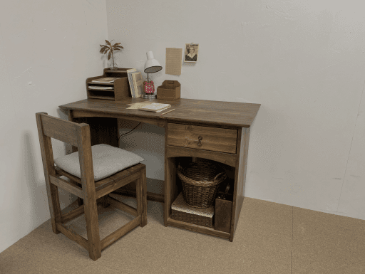 원목 퍼스트 데스크 & 책상 빈티지,엔틱,레트로