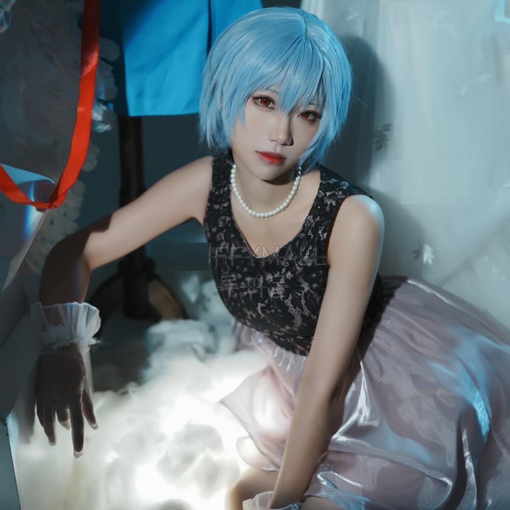 에반게리온 코스프레 아야나미 레이 10주년 드레스 의상