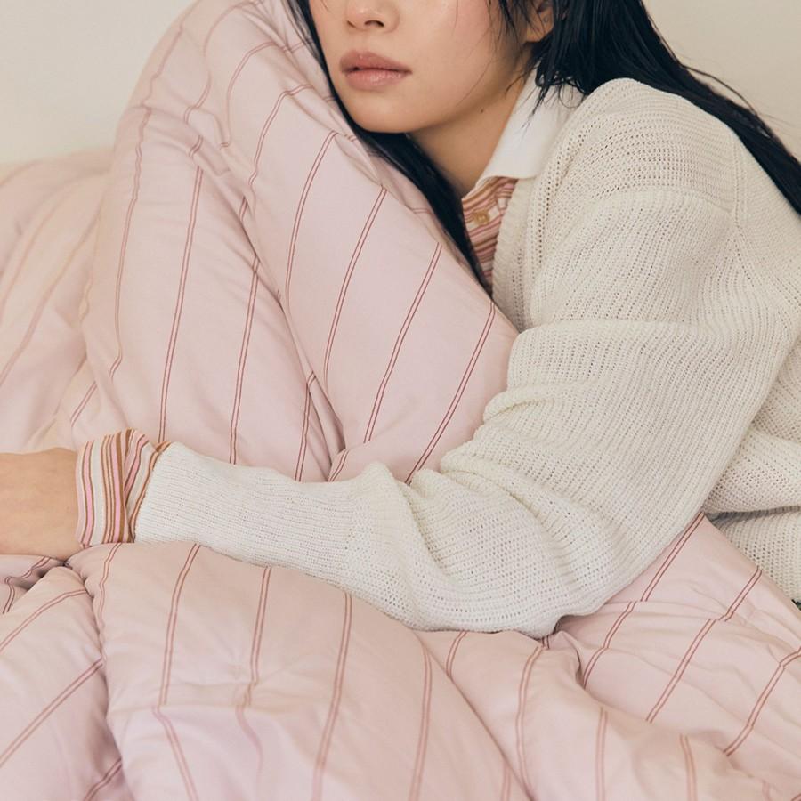 [29CM 단독] 알러메디 레트레 알러지케어 차렵이불 핑크 (S/SS,Q,K/LK)