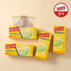 [글래드] 플렉스앤씰 냉장 중형(38매) 4개세트