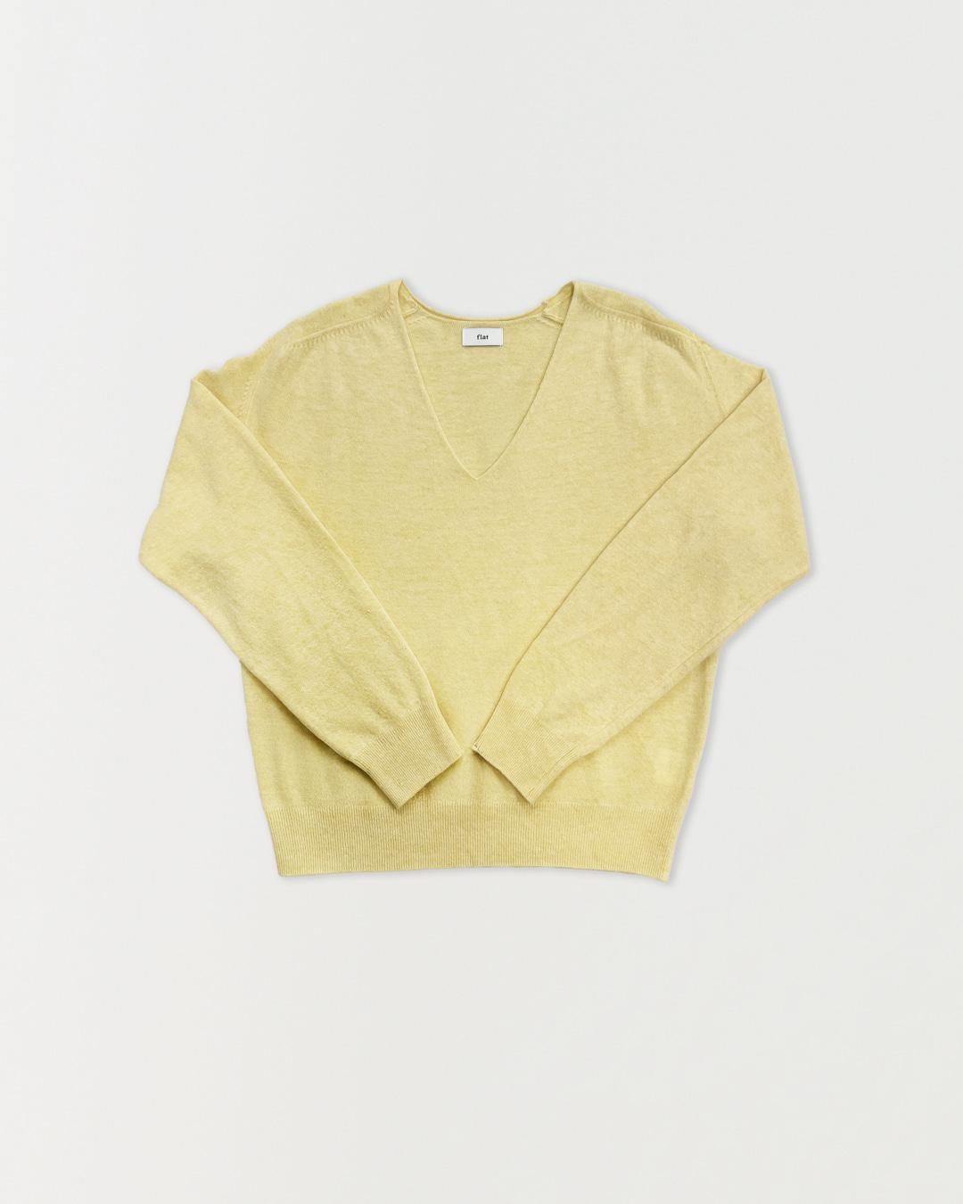 maison v-neck KNIT