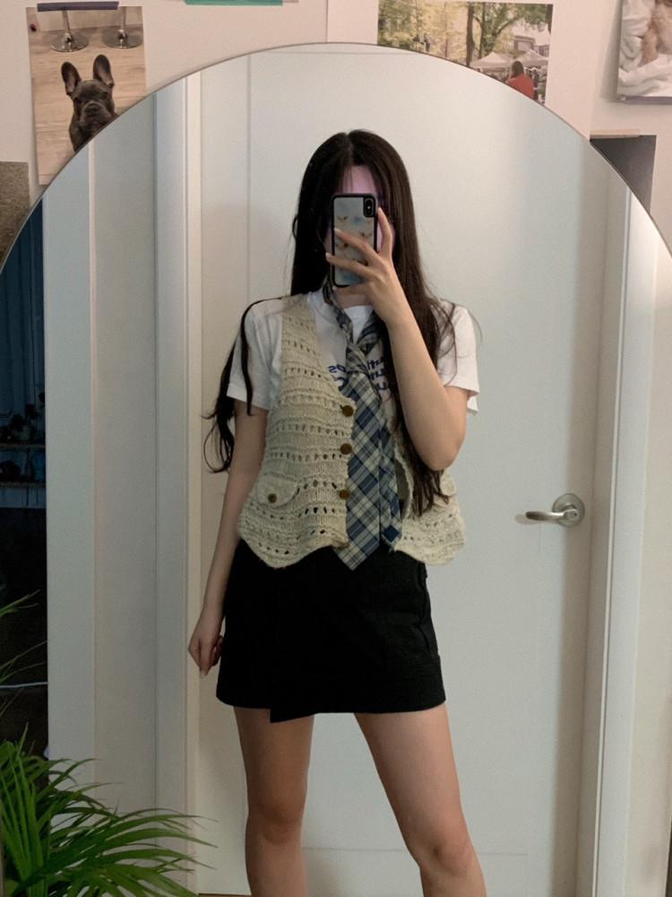 [중고] 235. Ivory Vest