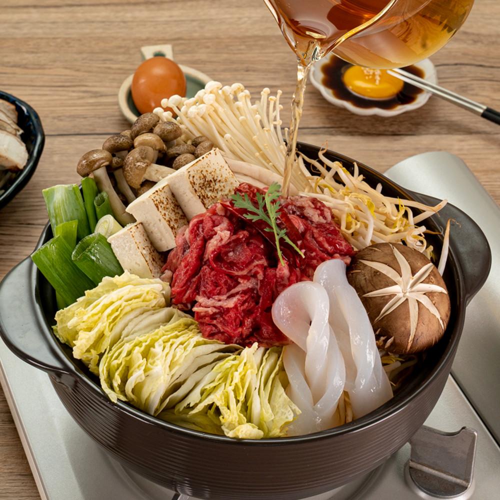 소고기 스키야키 밀키트 캠핑요리 2~3인분 1034g