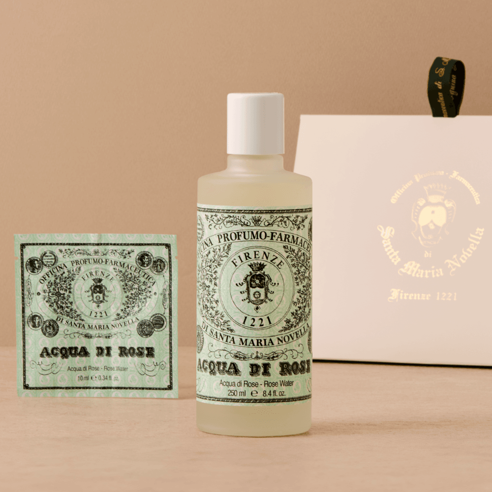 [단독+포장]"장미수토너" 아쿠아 디 로즈 250ml 선물세트 (+장미수 10ml)