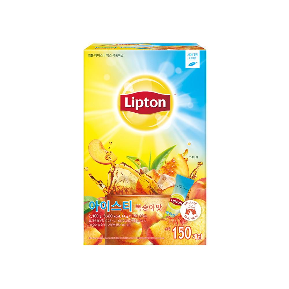 립톤 아이스티 스틱 복숭아 14g x 150개입 [원산지:국산(대전광역시 대덕구) 등]