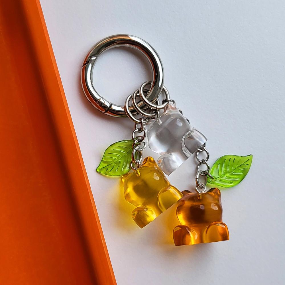 멜팅글리 귤발발이 키링