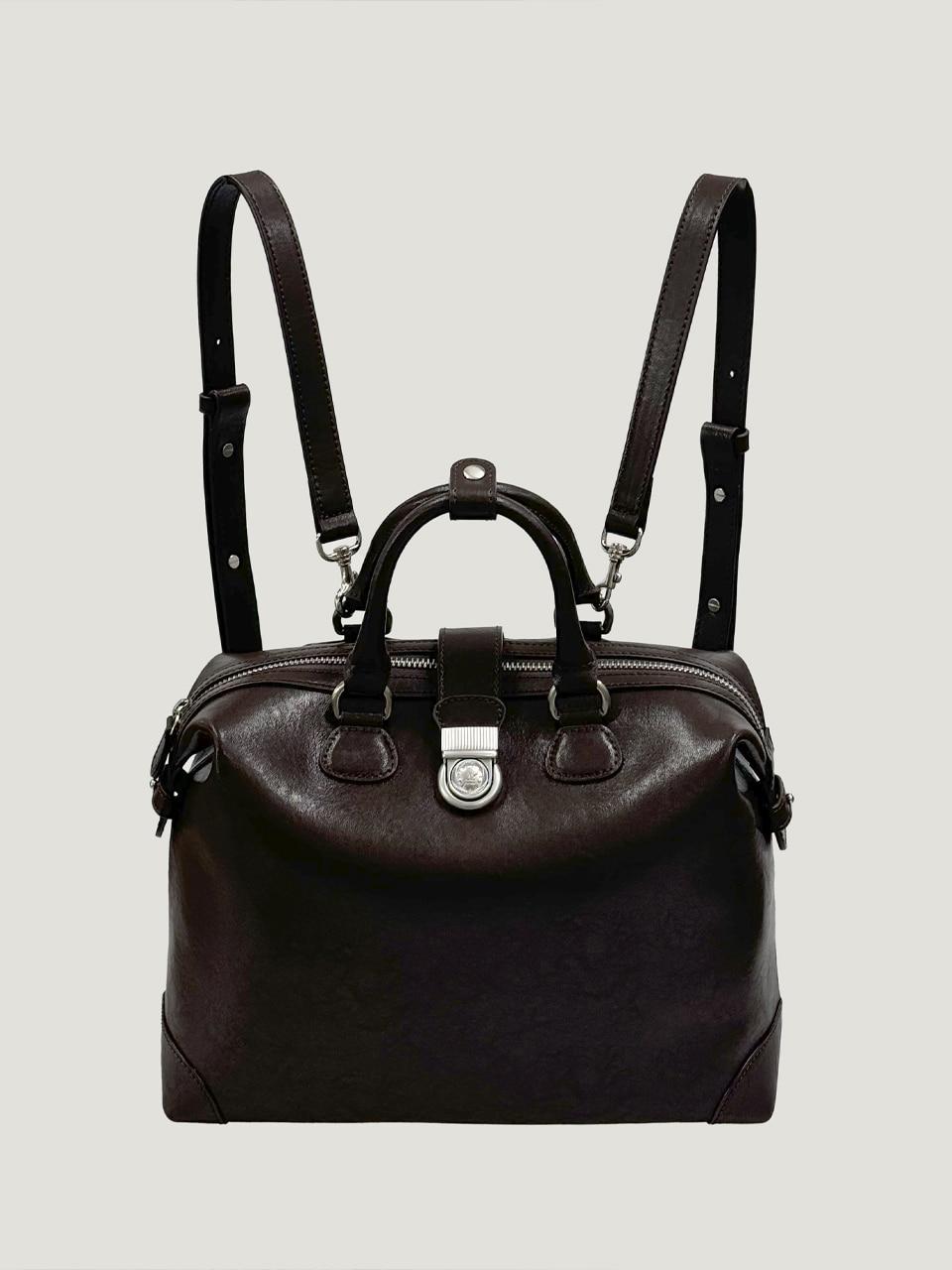 monde doctor backpack choco brown