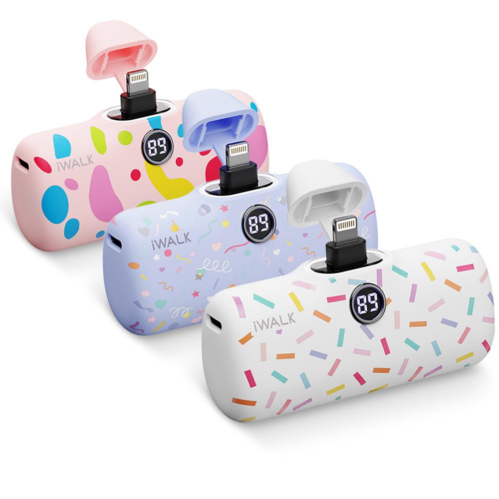 아이워크 패턴 PD고속 도킹형 보조배터리 아이폰 8핀