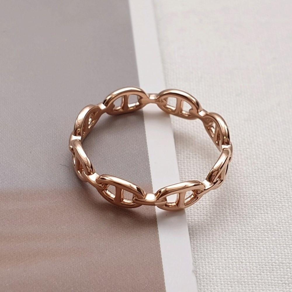 14k 18k 명품 중지 샹달 반지 우정링