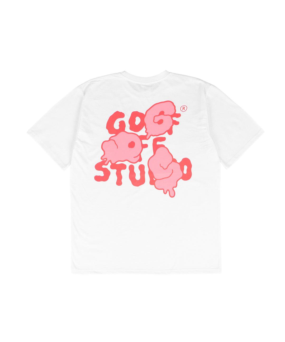 G.O.S. MAIN LOGO T - WHITE