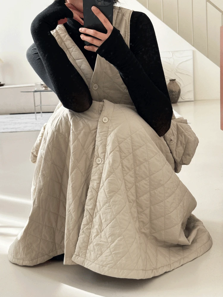 [MADE] 햅번 3온스 누빔 원피스