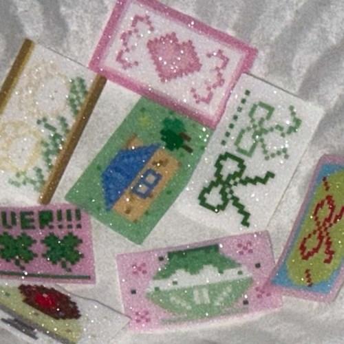 [러브송러브뽀빠이] CUTE PEOPLE(VAR.1) 글리터 키스컷