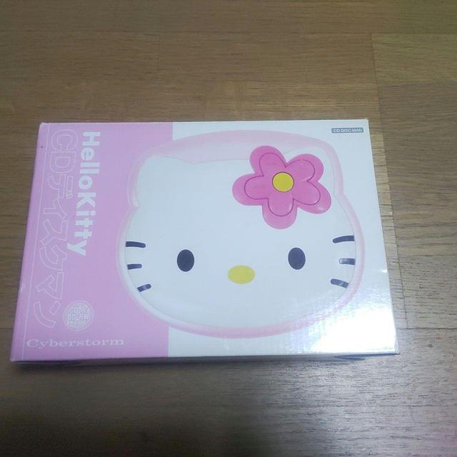 Hello kitty ハローキティ CDディスクマン　ジャンク アウトレット ショップテレビ・オーディオ・カメラ - Hello